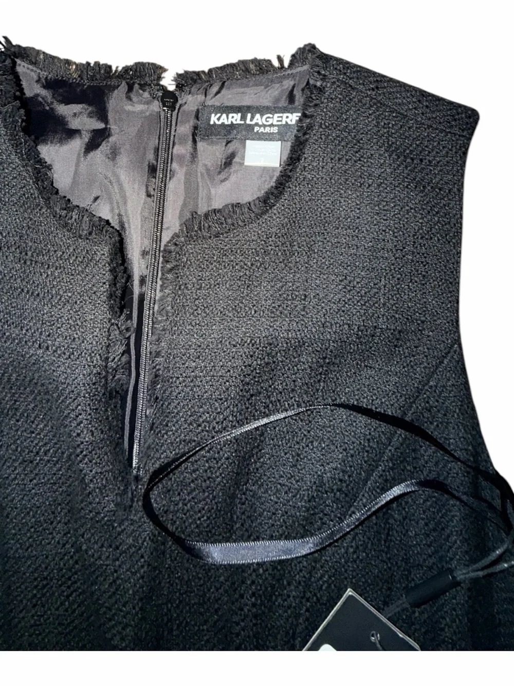 Karl Lagerfeld sleek sleeveless